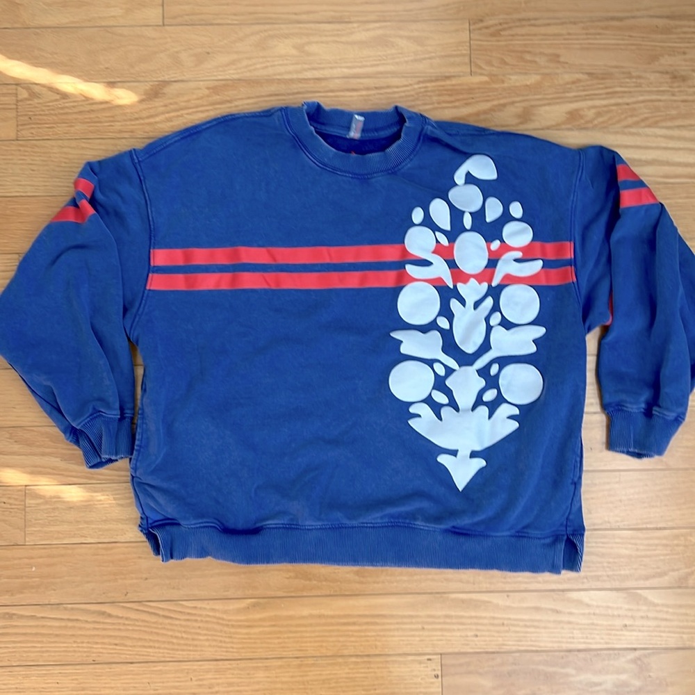 Free People All Star Logo Pullover